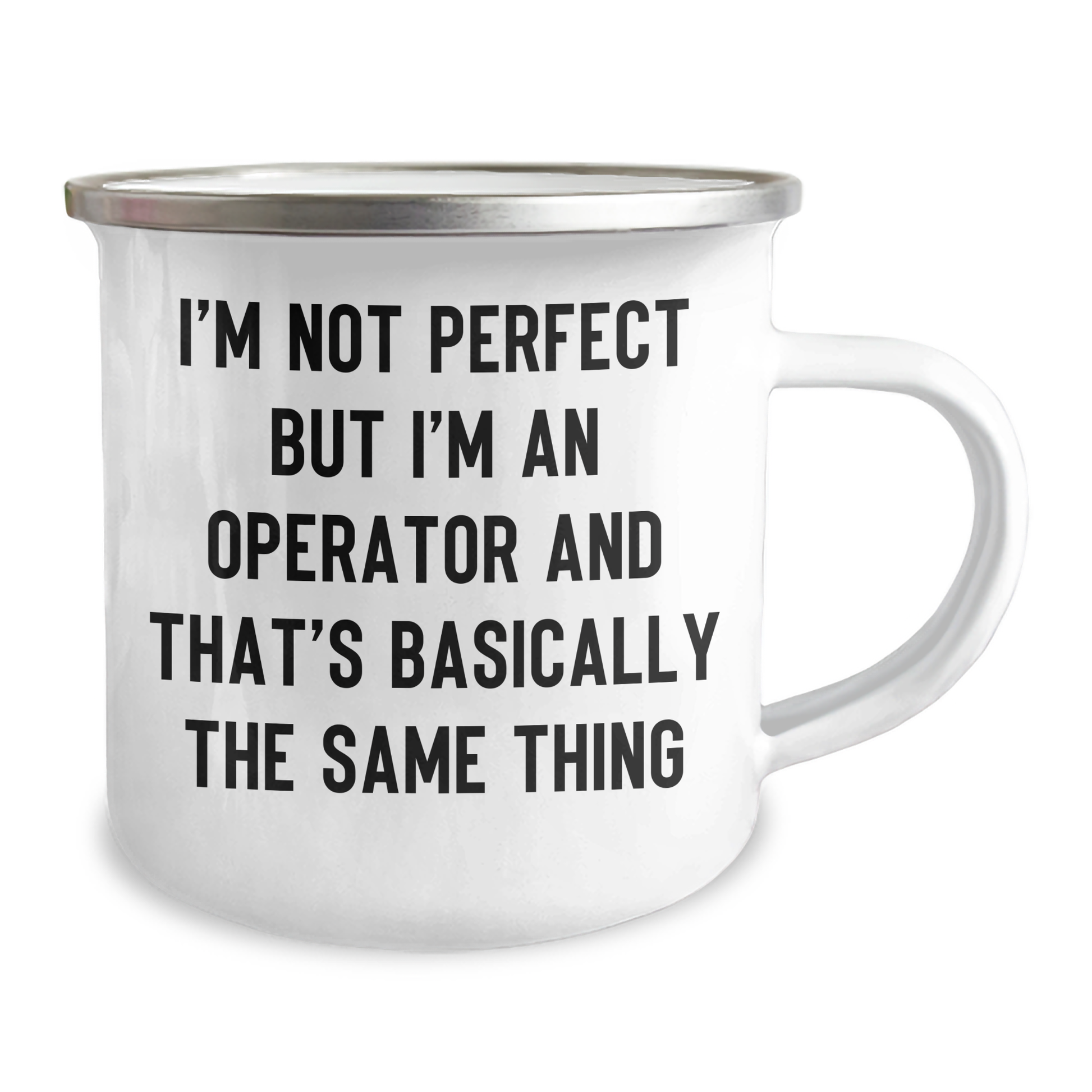 Operator Gifts, Funny Quote Camping Mug, Mother's Day Unique Gifts from Men to Operator - Image 2