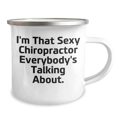 Sexy Chiropractor Camping Mug Gifts from Family to Chiropractor, Funny Quote, Mother's Day Unique Gifts - Image 2