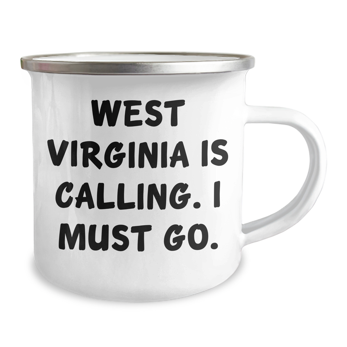 West Virginia Enthusiasts' Camping Mug for Mom's Special Day, Funny Quote Gifts from Friends - Image 2