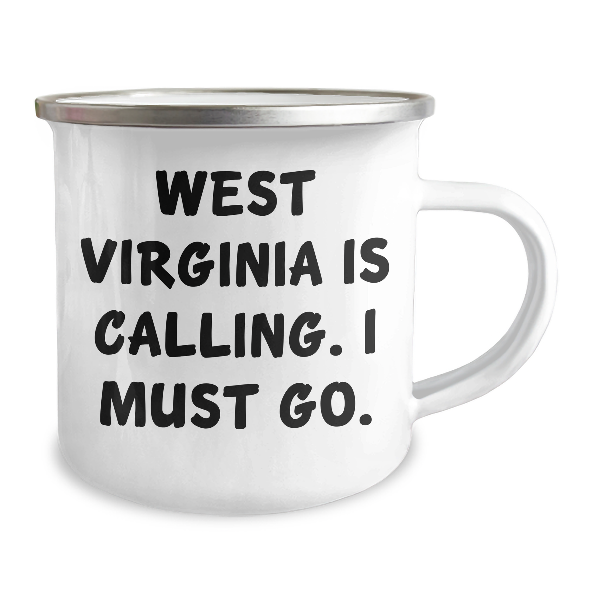 West Virginia Enthusiasts' Camping Mug for Mom's Special Day, Funny Quote Gifts from Friends - Image 2