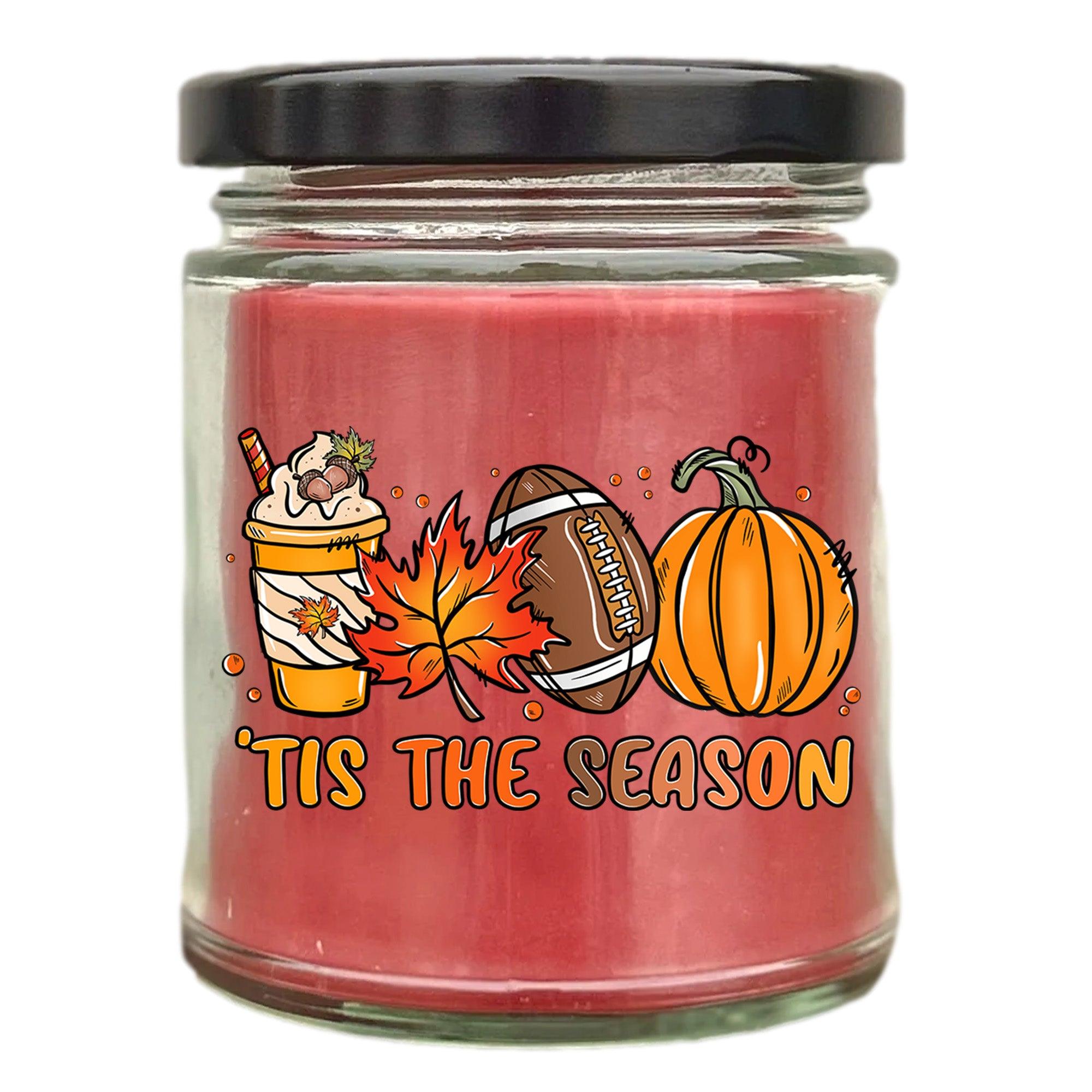 Smells Like Football, Fall and Pumpkin Spice Scented Soy Candles - Mallard Moon Gift Shop