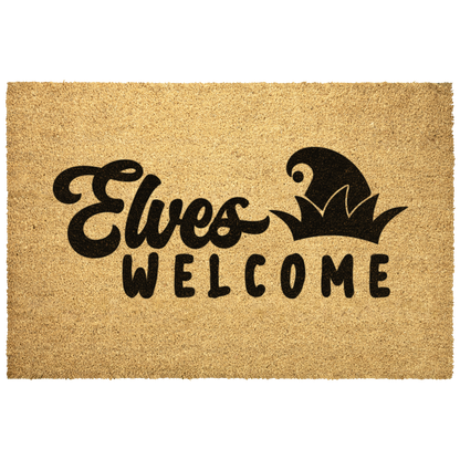Elves_Welcome_Christmas_Doormat__Whimsi_Outdoor_Mat_Main_Mockup.png