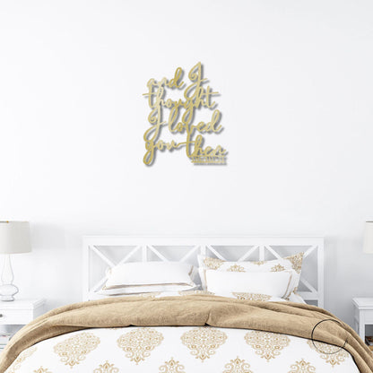 Ever Growing Love Custom Indoor Outdoor Steel Wall Sign - Mallard Moon Gift Shop