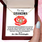 Gift For Grandma from Proud Granddaughter Love Knot Pendant Necklace - Mallard Moon Gift Shop