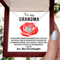 Gift For Grandma from Proud Granddaughter Love Knot Pendant Necklace - Mallard Moon Gift Shop