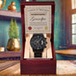 Certificate of Appreciation for the World's Greatest Grandpa Black Chronograph Watch - Mallard Moon Gift Shop