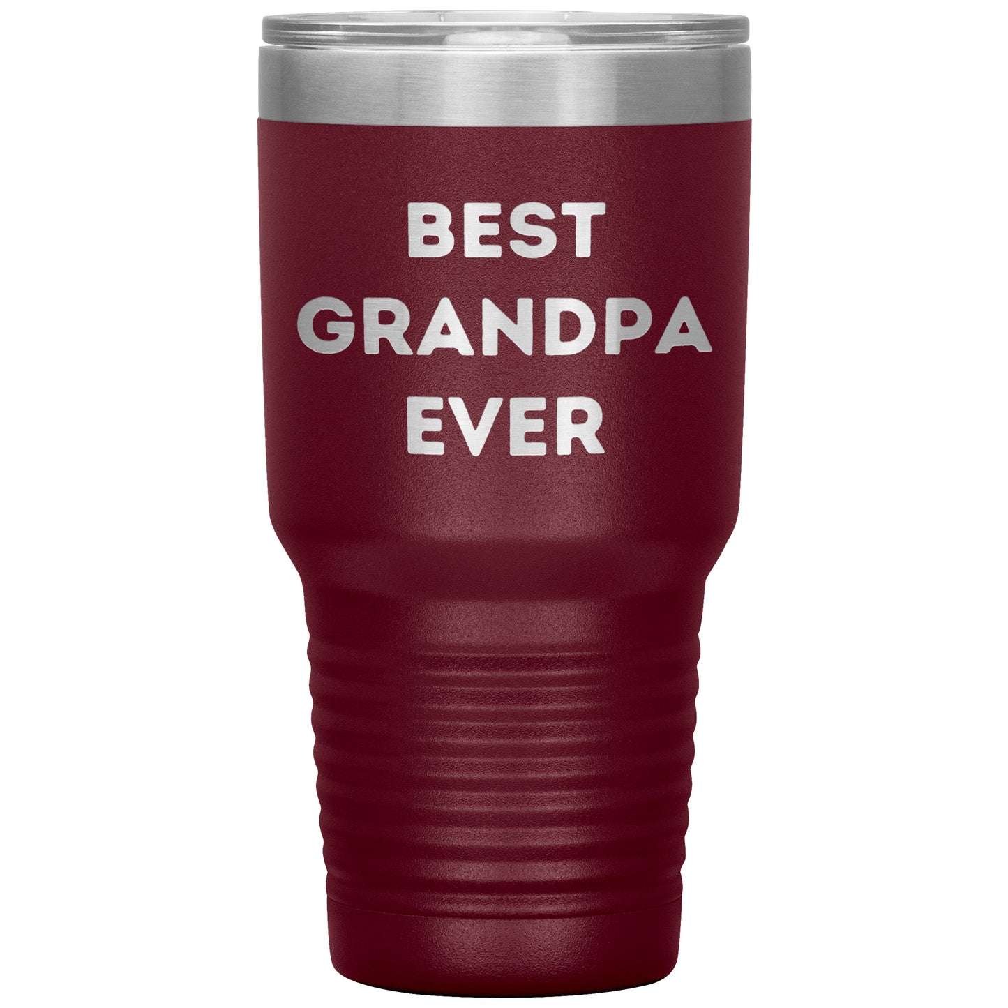 Grandfather Gifts - Best Grandpa Ever - Funny Stainless-Steel Tumbler - Mallard Moon Gift Shop