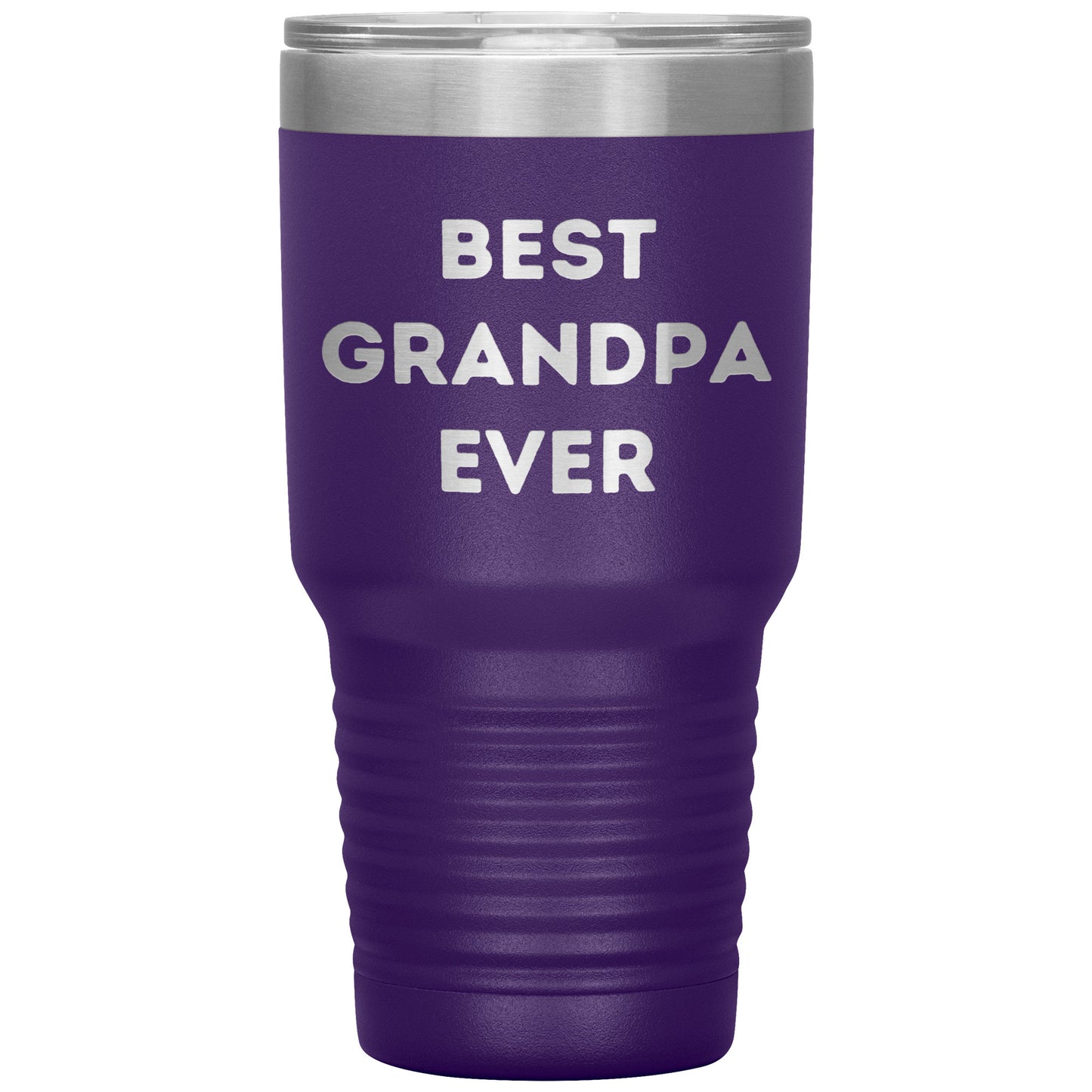 Grandfather Gifts - Best Grandpa Ever - Funny Stainless-Steel Tumbler - Mallard Moon Gift Shop