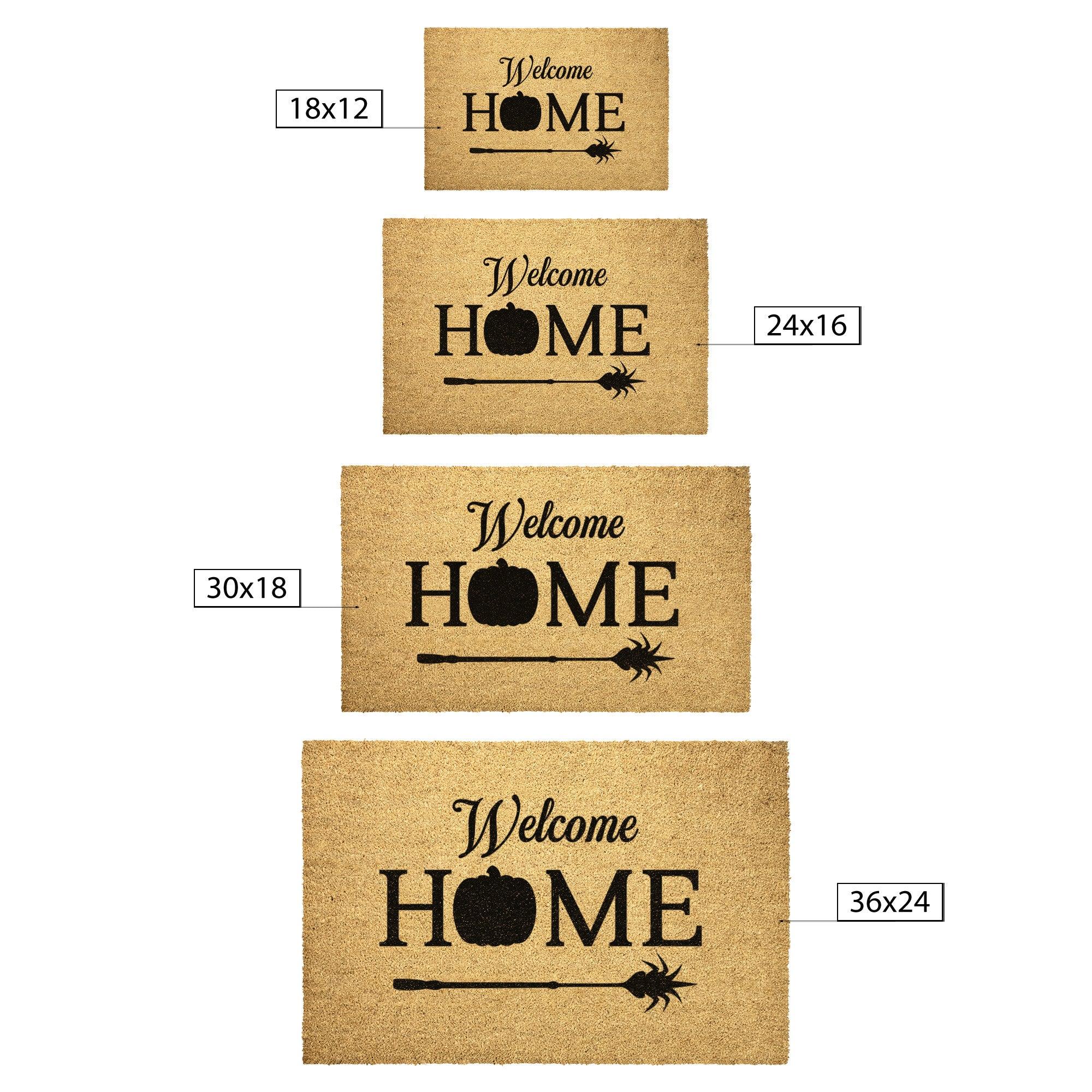 Halloween Doormat Welcome Home Outdoor Mat - Mallard Moon Gift Shop