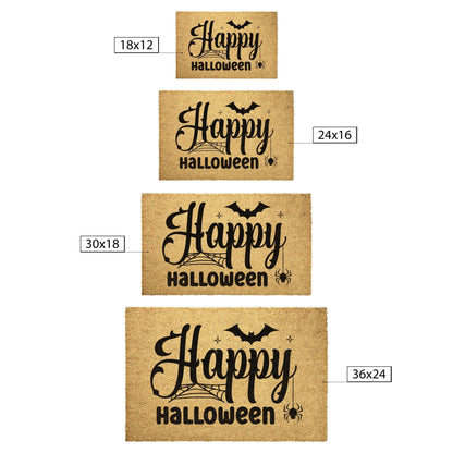 Happy Halloween Outdoor Door Mat - Mallard Moon Gift Shop