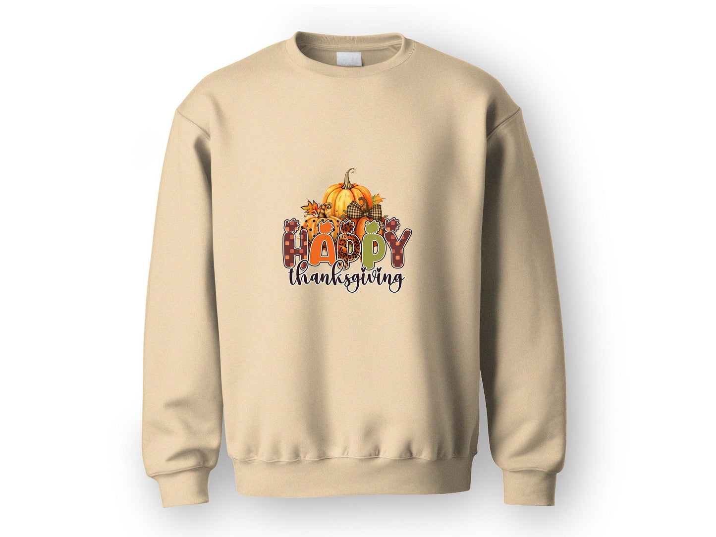 Happy Thanksgiving Holiday Sweatshirt - Mallard Moon Gift Shop