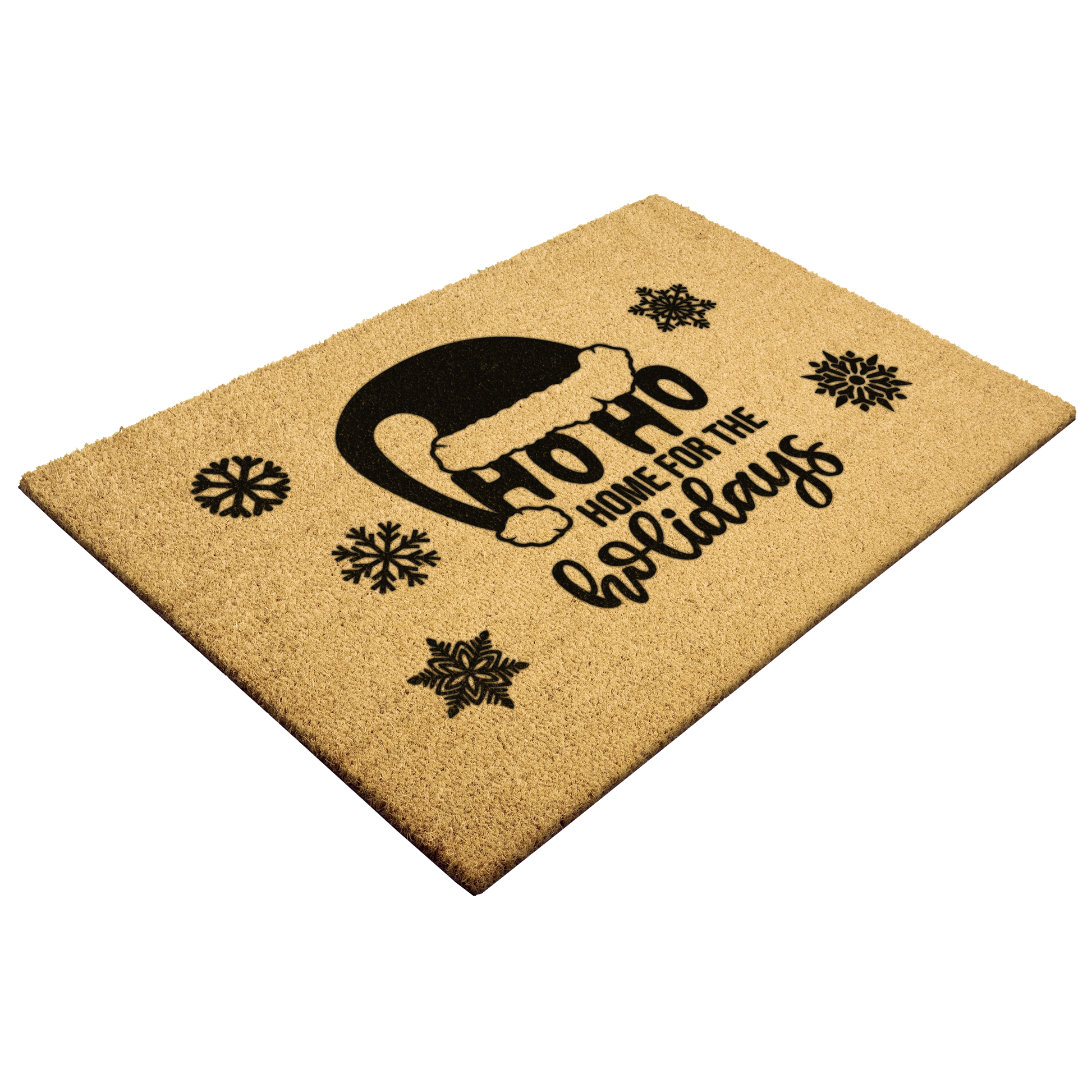 Ho_Ho_Home_for_the_Holidays_Christmas_Do_Outdoor_Mat_Angle_Mockup.png