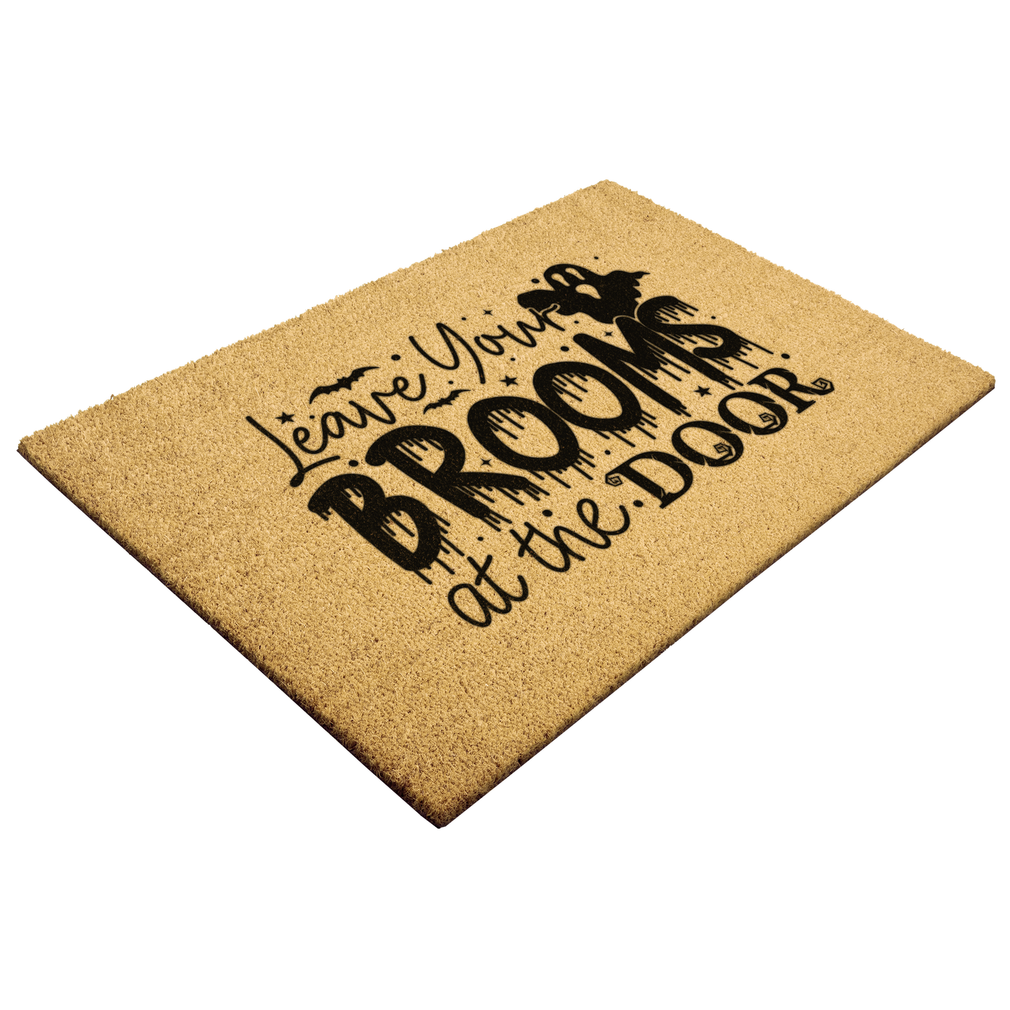 Leave_Your_Brooms_at_the_Door_Coir_Doorm_Outdoor_Mat_Angle_Mockup.png