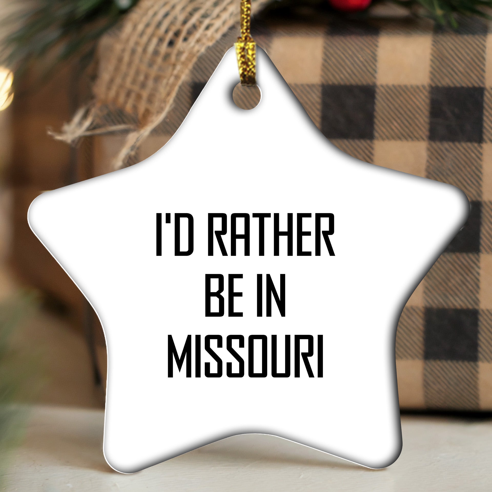 Missouri Star Ornament Gifts from I'd Rather Be In Missouri for Christmas