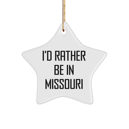 Missouri Star Ornament Gifts from I'd Rather Be In Missouri for Christmas