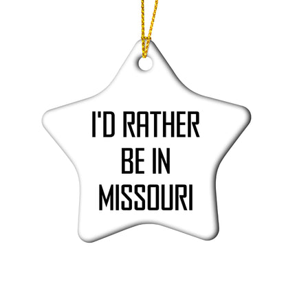 Missouri Star Ornament Gifts from I'd Rather Be In Missouri for Christmas