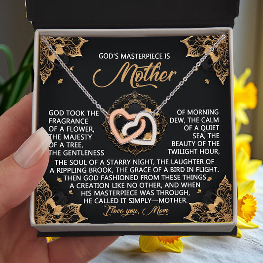 Mother - God's Masterpiece - Faith-Inspired Gift Celebrating the Beauty and Grace of Motherhood - Mallard Moon Gift Shop