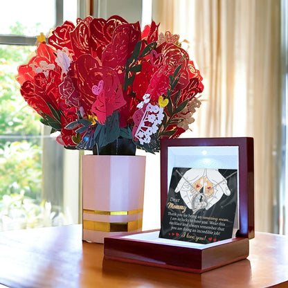 Gift for the Expectant Mom You are Doing An Incredible Job Forever Love Heart Pendant Necklace - Mallard Moon Gift Shop