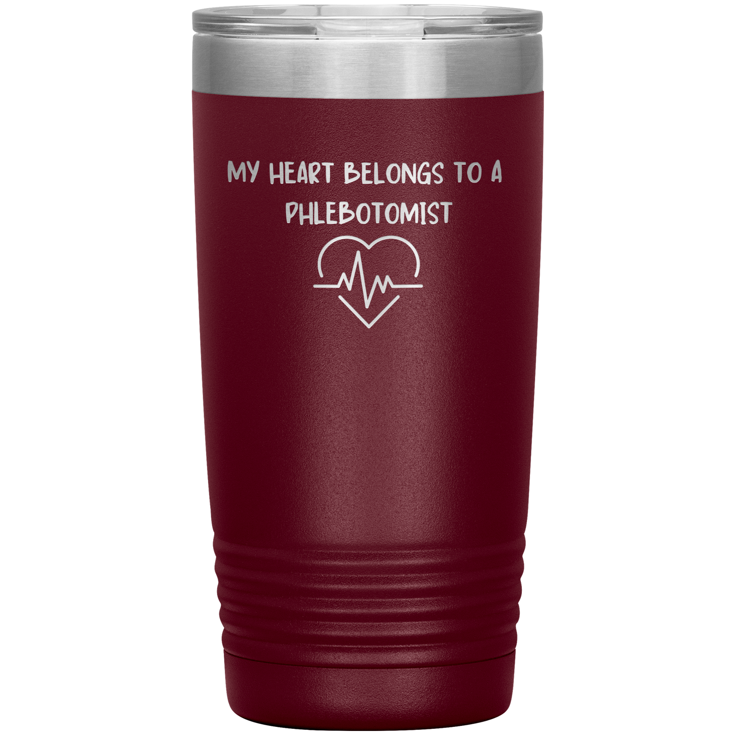 My_Heart_Belongs_to_a_Phlebotomist__S_20oz_Tumbler_Maroon_Mockup.png