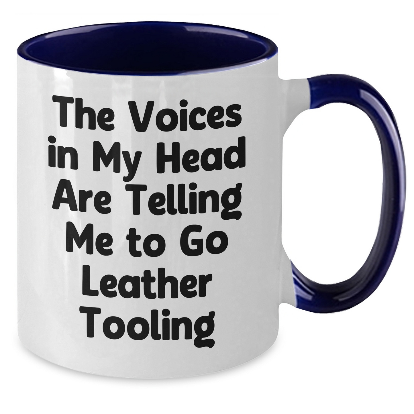Funny Leather Tooling Gifts from Friends for Dad's Special Day - Two Tone Coffee Mug - Additional