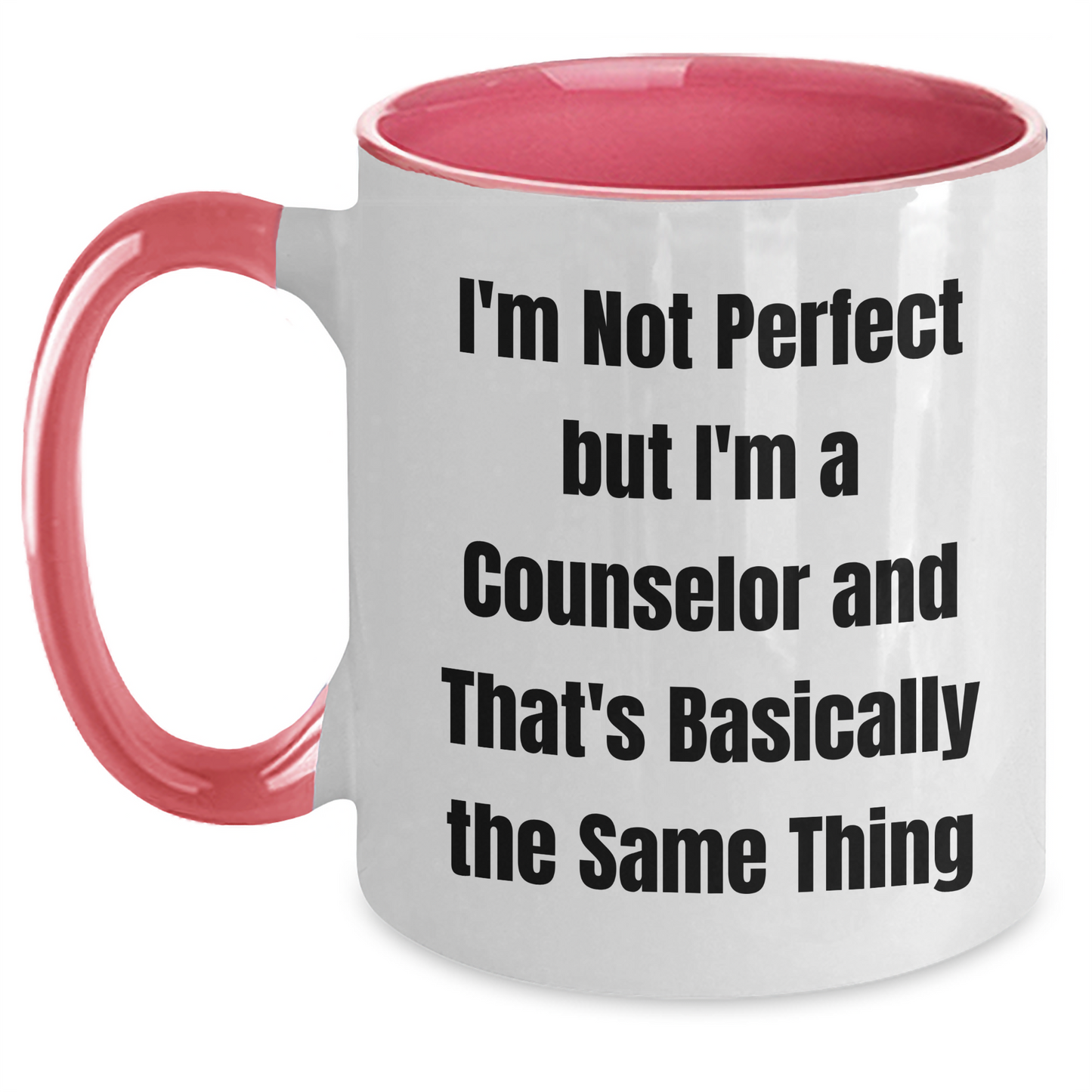Counselor Quotes Funny Two Tone Coffee Mug Gifts from Men to Counselors on Mother's Day, Unique Counselor Gift - Main