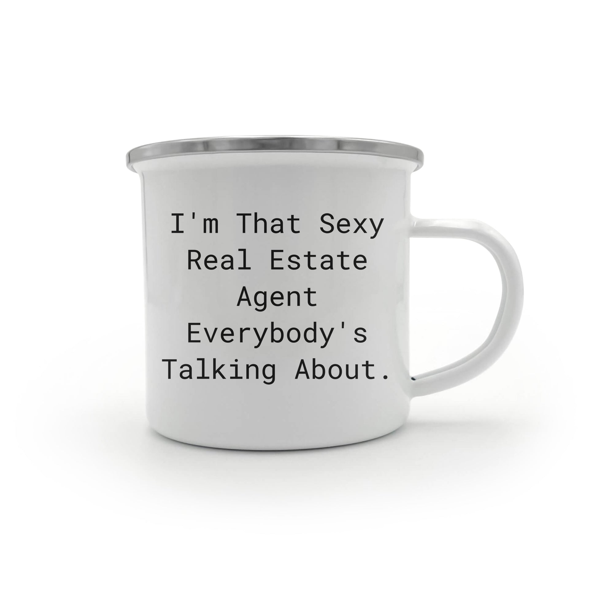 Real Estate Agent Gifts, Funny Inspirational Quote, Camping Mug for Graduation, Gifts from Friends to Real Estate Agent - Mallard Moon Gift Shop