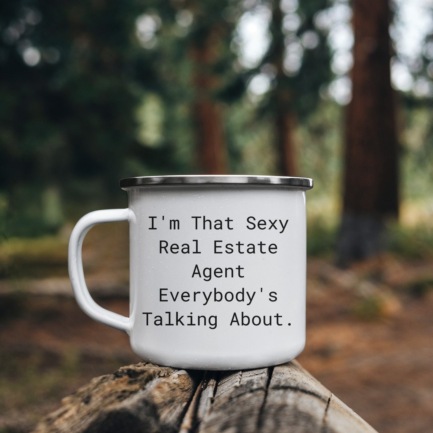 Real Estate Agent Gifts, Funny Inspirational Quote, Camping Mug for Graduation, Gifts from Friends to Real Estate Agent - Mallard Moon Gift Shop