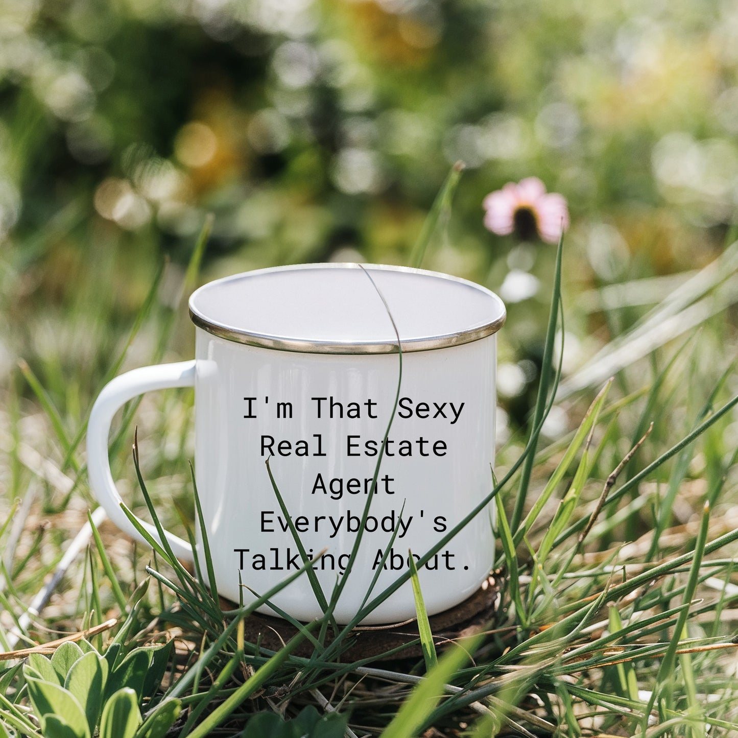 Real Estate Agent Gifts, Funny Inspirational Quote, Camping Mug for Graduation, Gifts from Friends to Real Estate Agent - Mallard Moon Gift Shop