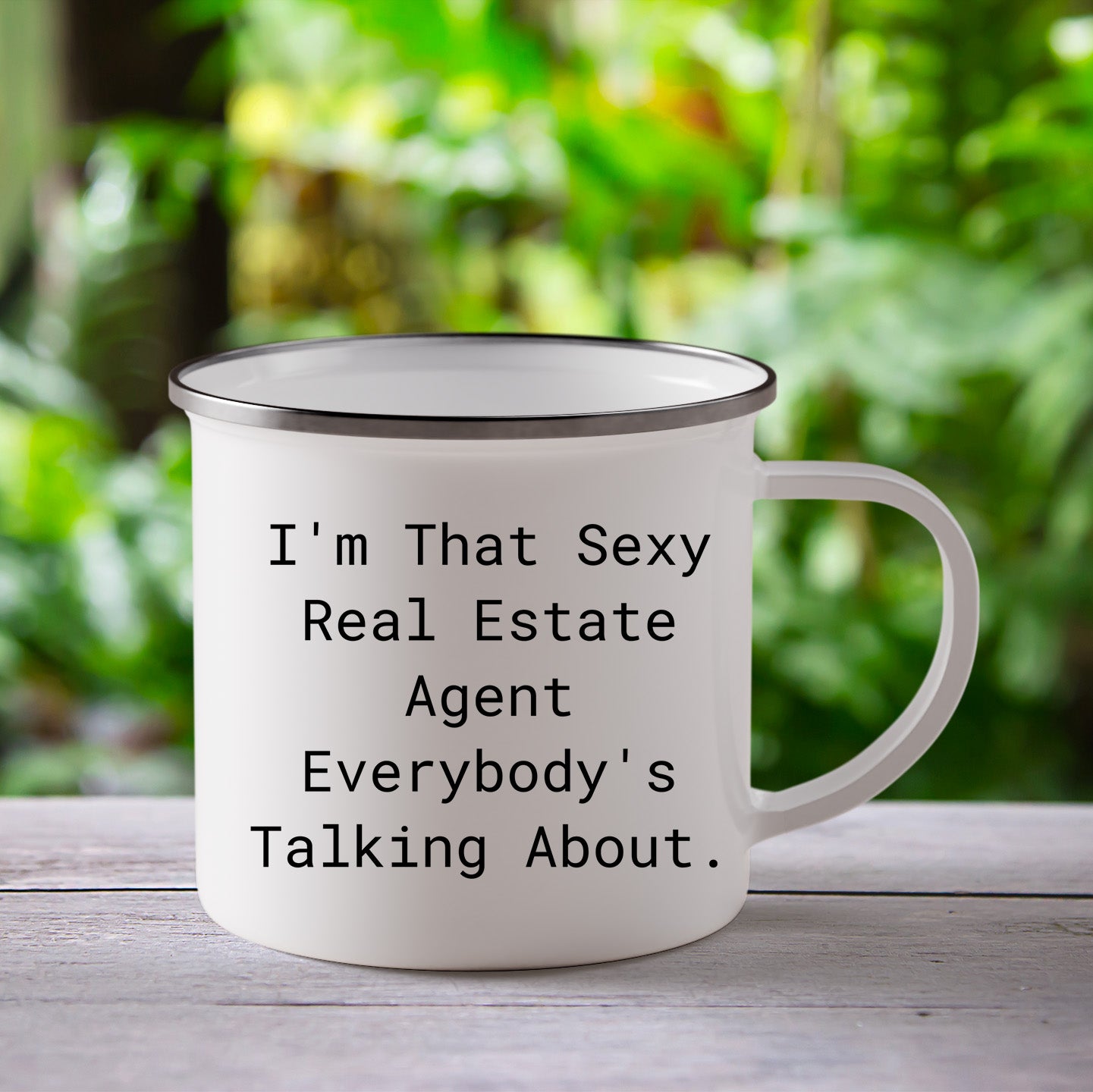 Real Estate Agent Gifts, Funny Inspirational Quote, Camping Mug for Graduation, Gifts from Friends to Real Estate Agent - Mallard Moon Gift Shop