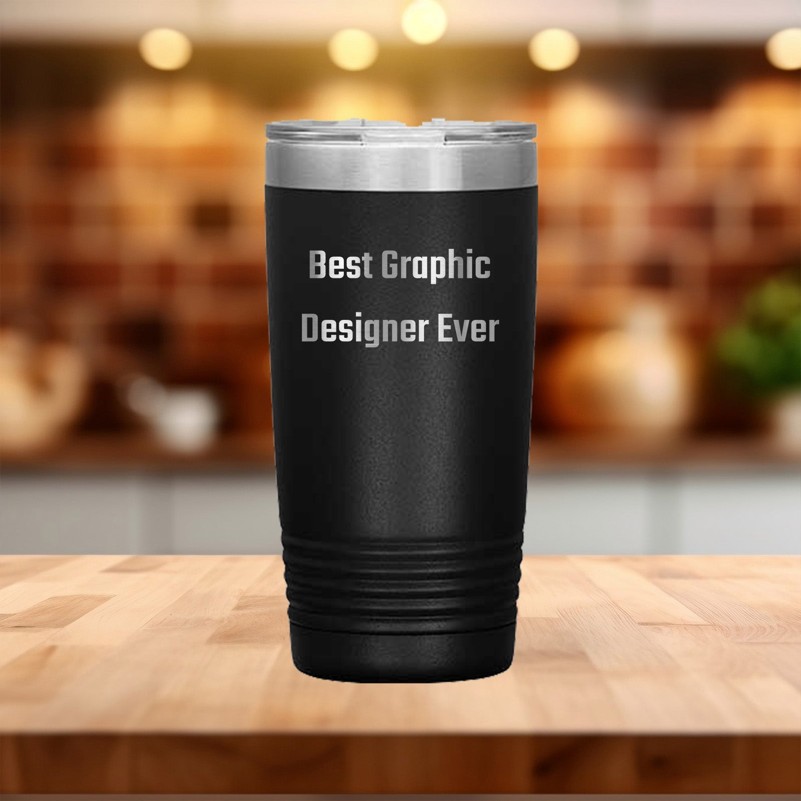 Funny Graphic Designer Gifts from Friends for Graduation, Best Graphic Designer Ever Tumbler, 20oz or 30oz Capacity, Stainless Steel Powder Coating, Unique Gifts for Men, Women, Coworkers, Family - Mallard Moon Gift Shop