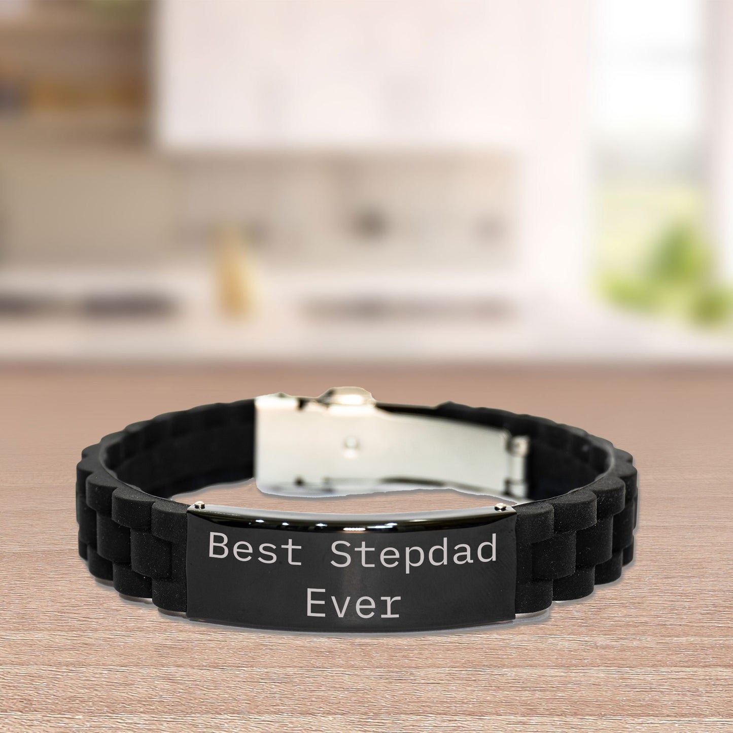 Best Stepdad Ever – Meaningful Gift for Bonus Dad – Stepfather Appreciation - Bracelet Gift – Father’s Day, Birthday, Christmas - Mallard Moon Gift Shop