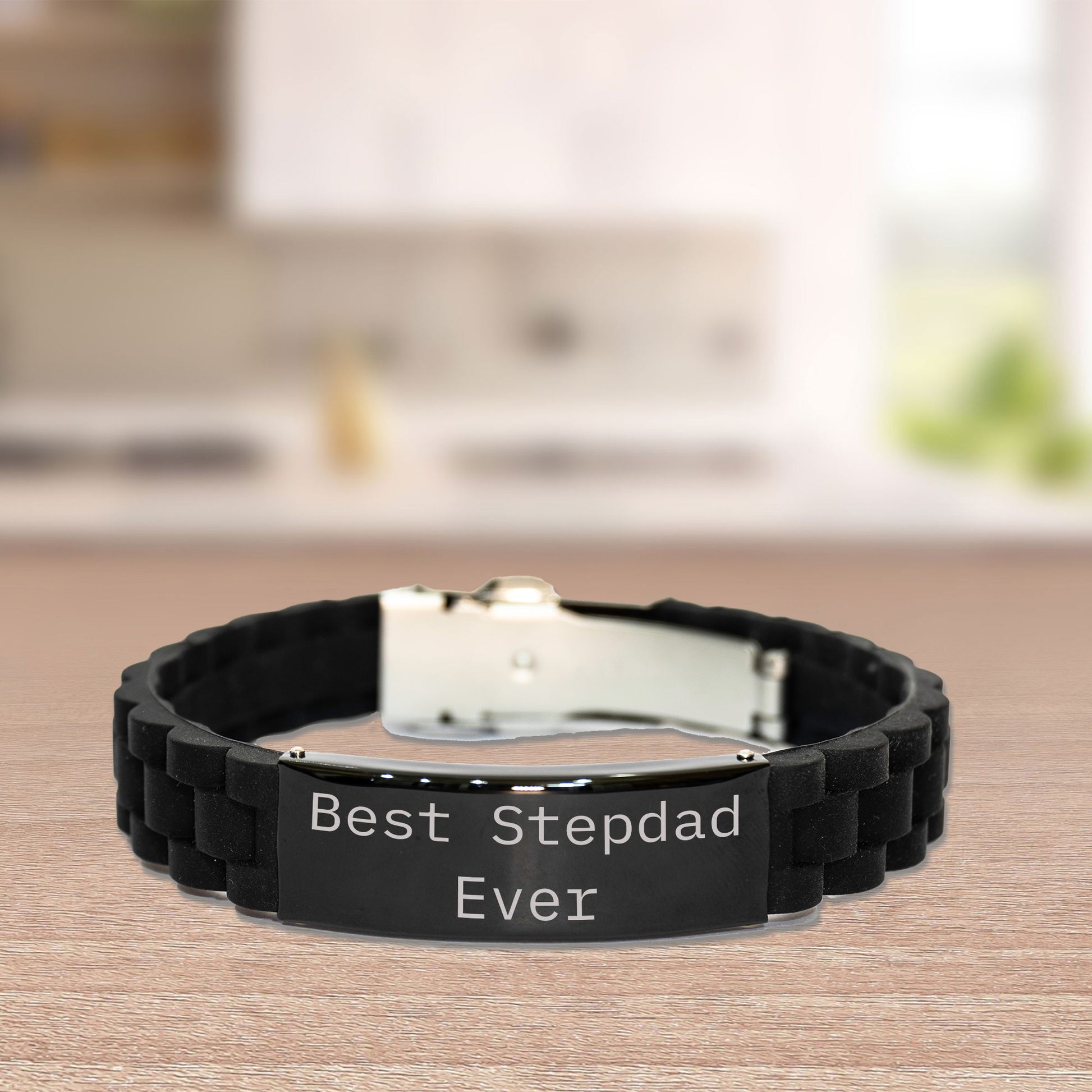 Best Stepdad Ever – Meaningful Gift for Bonus Dad – Stepfather Appreciation - Bracelet Gift – Father’s Day, Birthday, Christmas - Mallard Moon Gift Shop