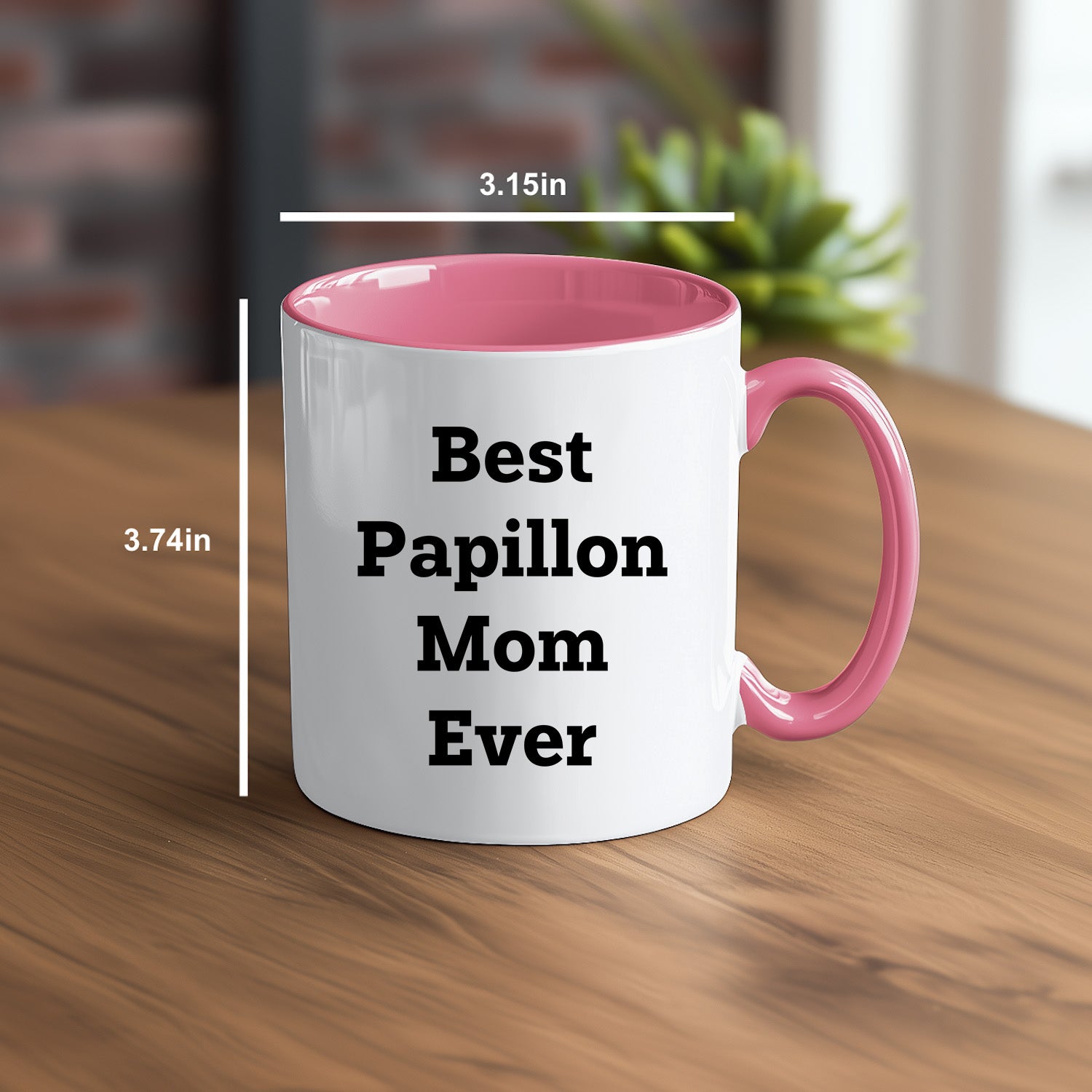 Spring Pet Products Best Papillon Mom Ever, Funny Papillon Dog Lover Gift, Two Tone Coffee Mug Birthday, Mother's Day, Chritmas Gifts - Mallard Moon Gift Shop