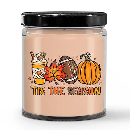 Smells Like Football, Fall and Pumpkin Spice Scented Soy Candles - Mallard Moon Gift Shop