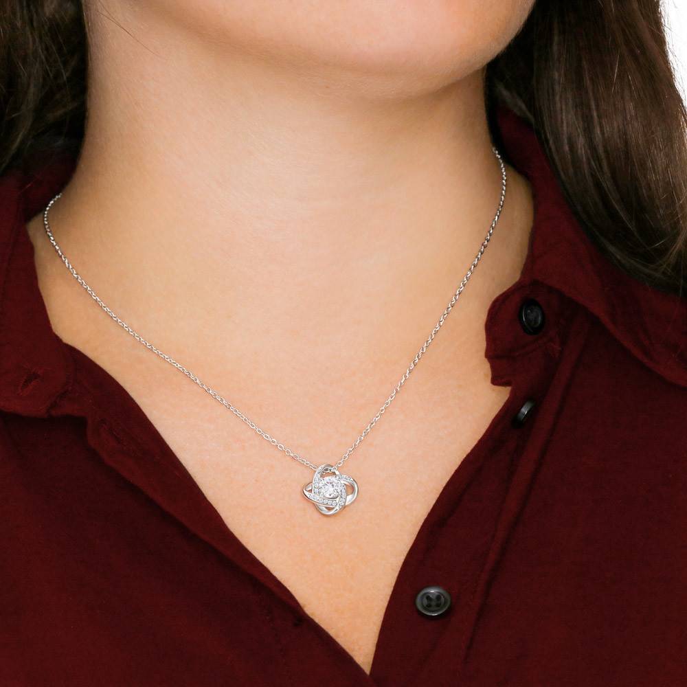 To My Soulmate - Love Knot Necklace – A Promise of Eternal Love and Devotion - Mallard Moon Gift Shop