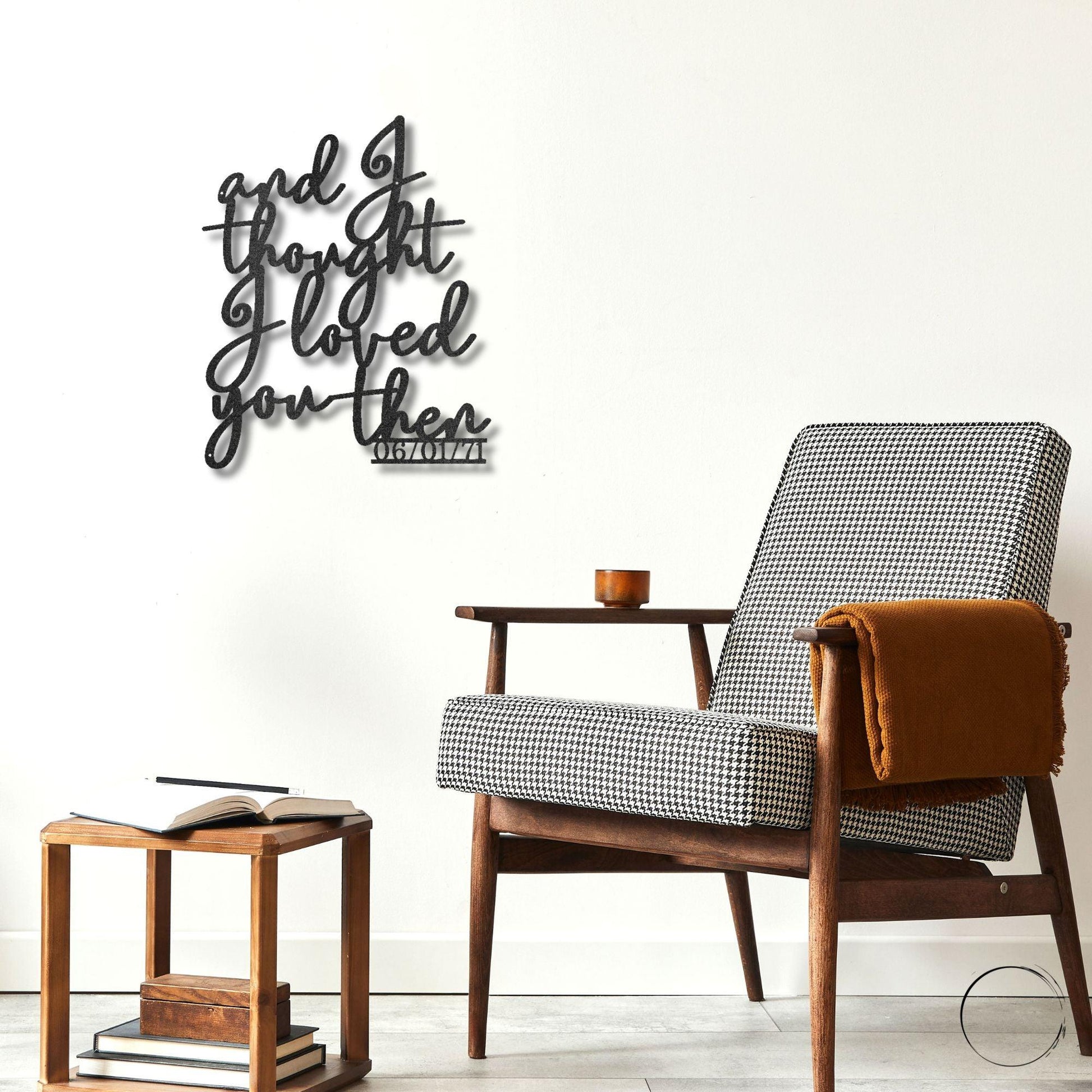 Ever Growing Love Custom Indoor Outdoor Steel Wall Sign - Mallard Moon Gift Shop