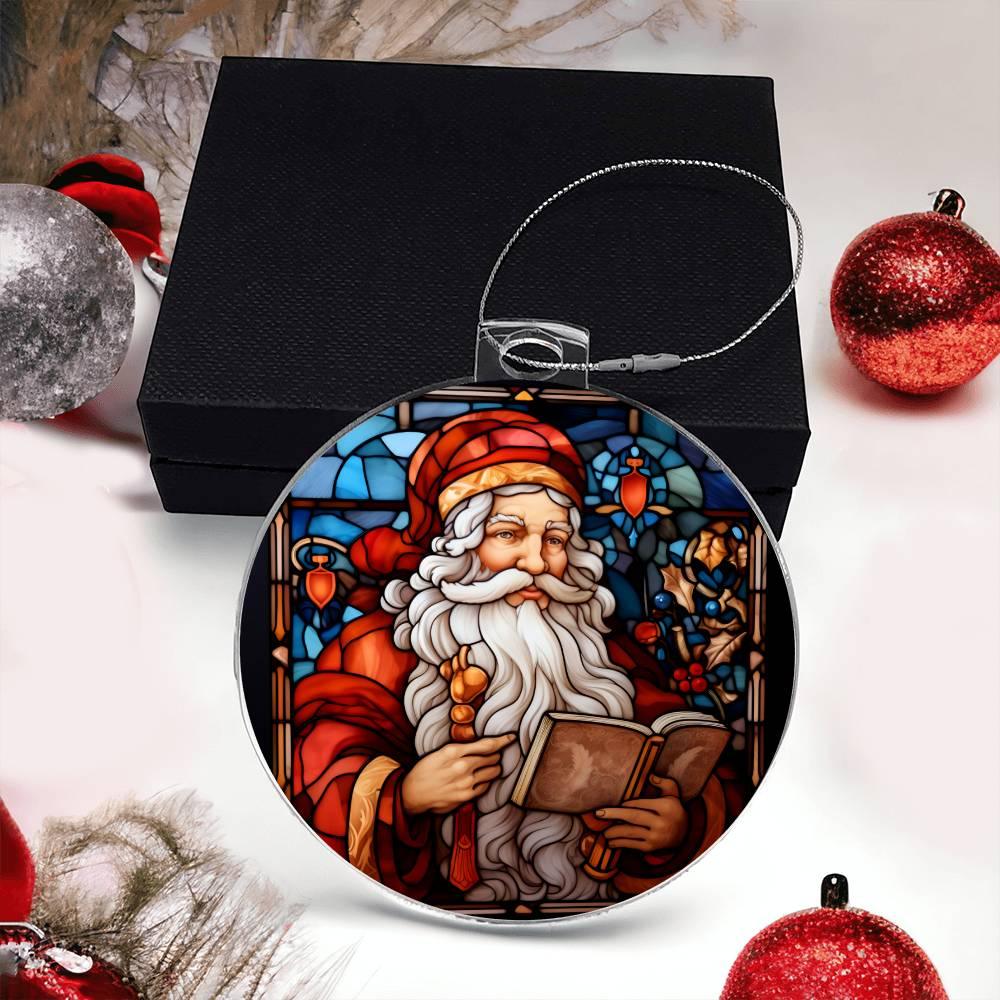 Santa Claus Acrylic Keepsake Ornament