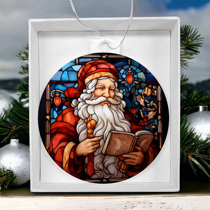 Santa Claus Acrylic Keepsake Ornament