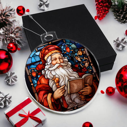 Santa Claus Acrylic Keepsake Ornament