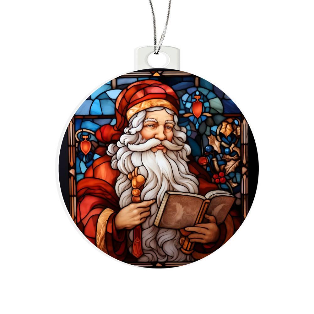 Santa Claus Acrylic Keepsake Ornament