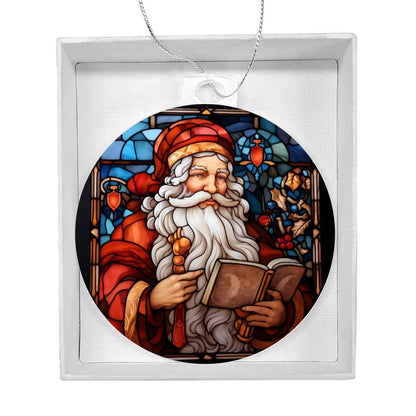 Santa Claus Acrylic Keepsake Ornament