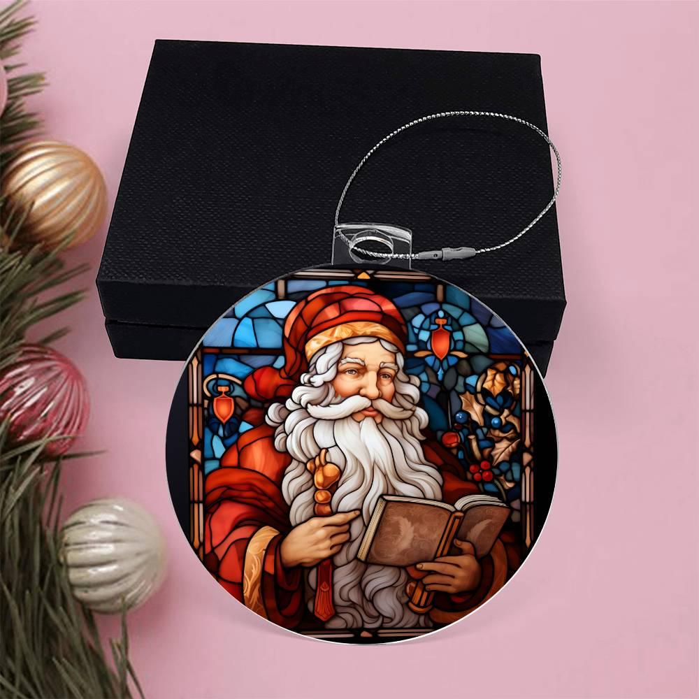 Santa Claus Acrylic Keepsake Ornament