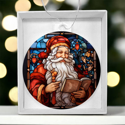 Santa Claus Acrylic Keepsake Ornament