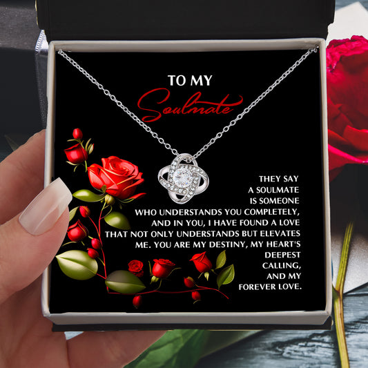 Soulmate Love Knot Necklace – A Timeless Gift for Your Forever Love - Mallard Moon Gift Shop