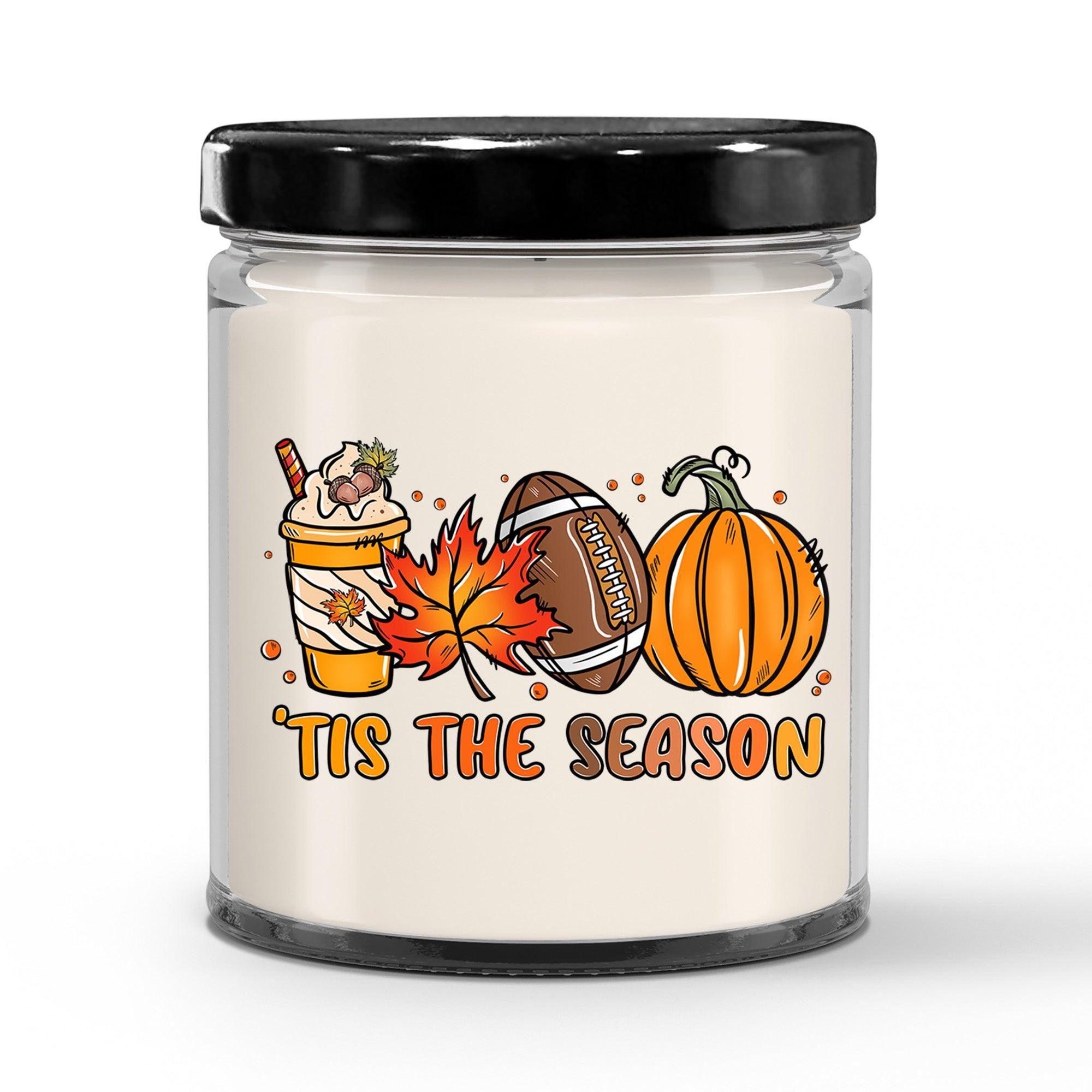 Smells Like Football, Fall and Pumpkin Spice Scented Soy Candles - Mallard Moon Gift Shop