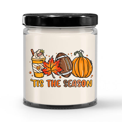 Smells Like Football, Fall and Pumpkin Spice Scented Soy Candles - Mallard Moon Gift Shop