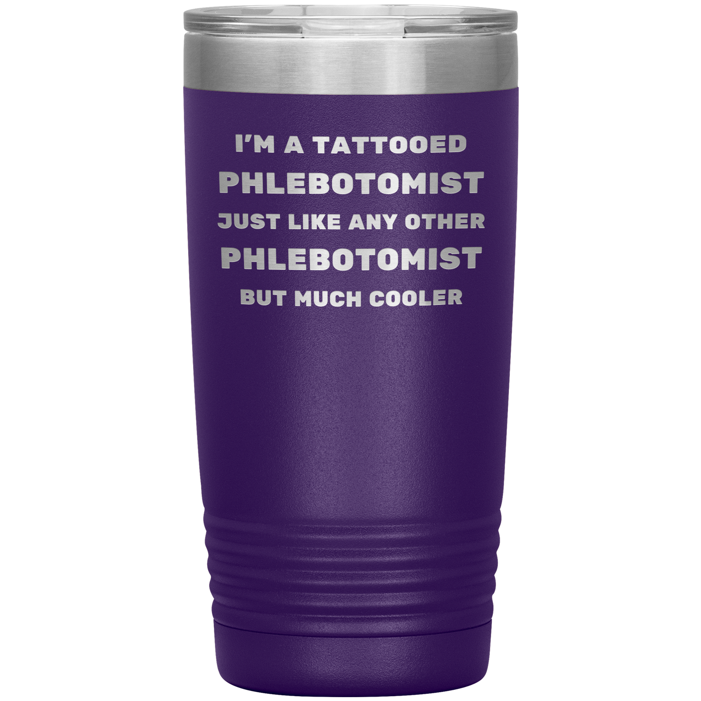 Tattooed_Phlebotomist__Stainless_Stee_20oz_Tumbler_Purple_Mockup.png