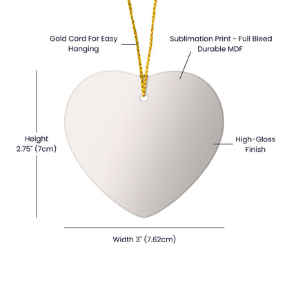 Urban Planner Gifts Funny Heart Ornament I'm Not Perfect, Gifts from Friends for Urban Planner, Christmas Unique Gifts