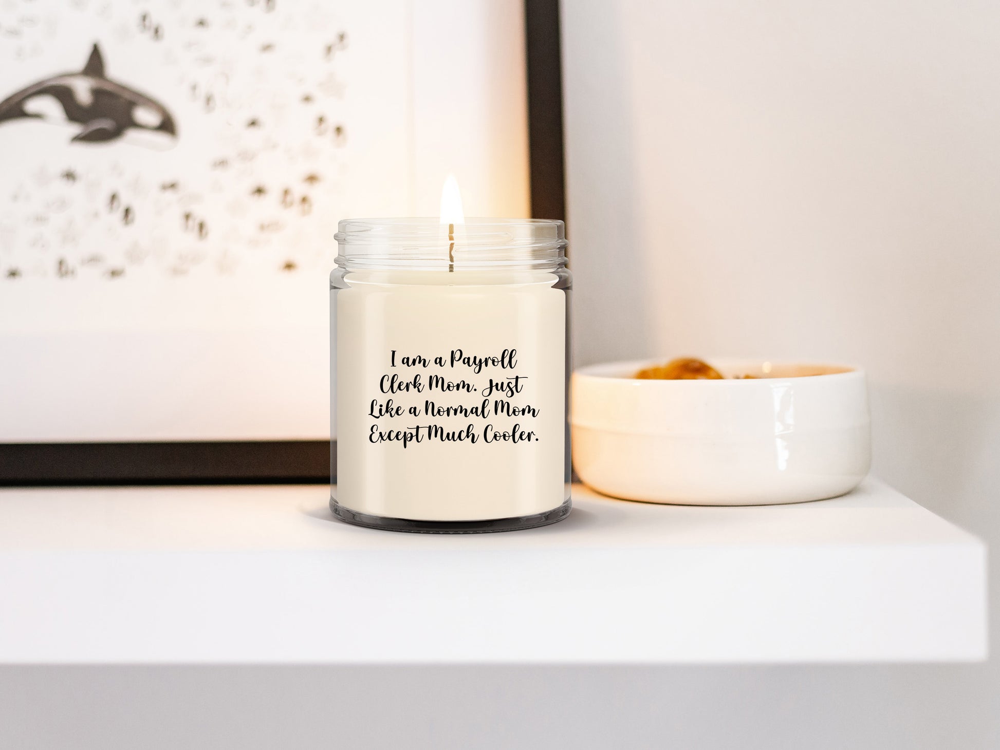 Wyoming's Best Kept Secret: 9oz Vanilla Soy Candle, There's No Place Like Wyoming - Mallard Moon Gift Shop