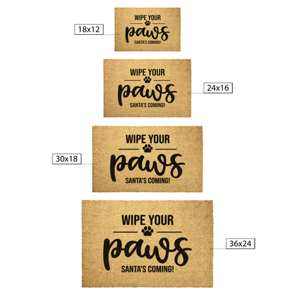 Wipe_Your_Paws__Santas_Coming_Chr_Outdoor_Mat_Size_Options_Mockup.png